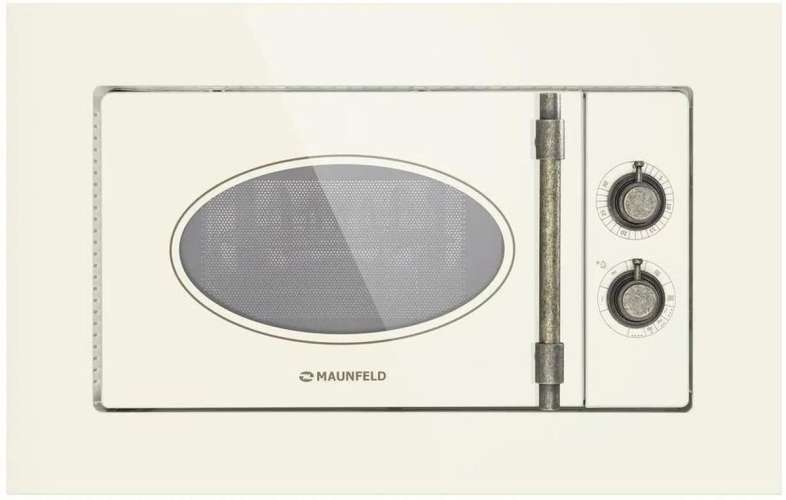 Микроволновая печь MAUNFELD JBMO.20.5GRIB, встраиваемая, 20л, 700Вт, бежевый [ут000009715]